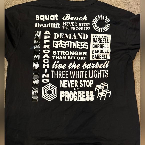 A7 AFFIRMATION OVER-FIT UNISEX NON BAR GRIP SHIRT - DOMINO - Picture 4 of 4